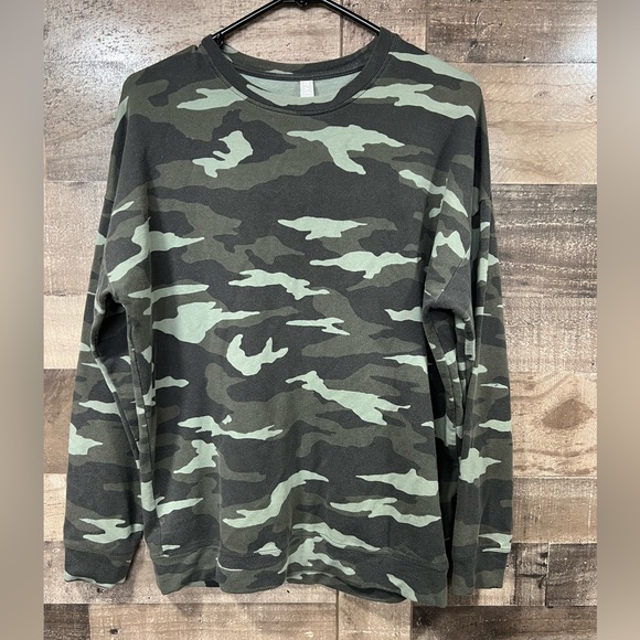 ATHLETA Studio to Street Camo Sweatshirt - Picture 3 of 6